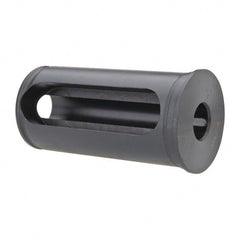 Interstate - 3/4" ID, 2" OD, 4" Length Under Head, Type C Lathe Tool Holder Bushing - 5/16" Head Thickness, 3-5/8" Slot Length - Exact Tooling