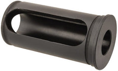 Interstate - 7/8" ID, 1-3/4" OD, 3-1/2" Length Under Head, Type C Lathe Tool Holder Bushing - 3/16" Head Thickness, 3-1/8" Slot Length - Exact Tooling