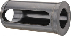 Interstate - 1-1/4" ID, 2" OD, 4" Length Under Head, Type C Lathe Tool Holder Bushing - 5/16" Head Thickness, 3-5/8" Slot Length - Exact Tooling
