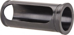 Interstate - 1-1/4" ID, 1-1/2" OD, 3-3/8" Length Under Head, Type C Lathe Tool Holder Bushing - 3/16" Head Thickness, 3" Slot Length - Exact Tooling