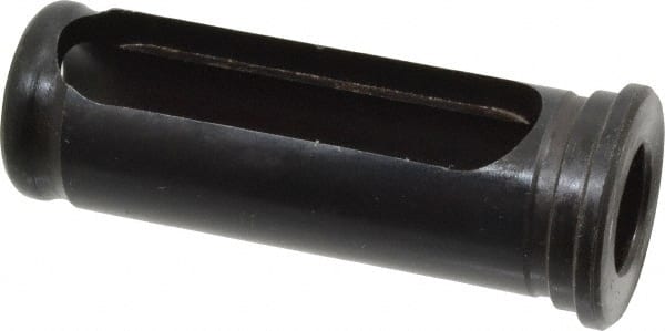Interstate - 5/8" ID, 1" OD, 2-3/4" Length Under Head, Type C Lathe Tool Holder Bushing - 3/16" Head Thickness, 2-3/8" Slot Length - Exact Tooling