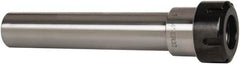 Interstate - 1" Projection, Straight Shank, ER32 Collet Chuck - 6.2" OAL, 1-1/4" Shank Diam - Exact Tooling