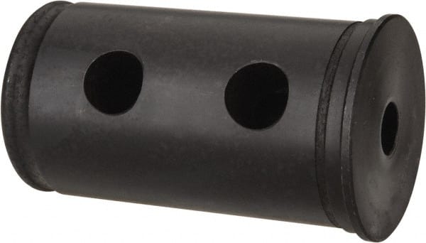 Interstate - 1/2" ID, 2" OD, 3-1/2" Length Under Head, Type J Lathe Tool Holder Bushing - 3/16" Head Thickness - Exact Tooling
