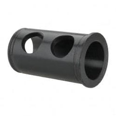 Interstate - 1-1/2" ID, 2" OD, 3-1/2" Length Under Head, Type J Lathe Tool Holder Bushing - 3/16" Head Thickness - Exact Tooling