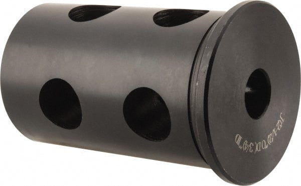 Interstate - 3/4" ID, 2-1/2" OD, 4" Length Under Head, Type J Lathe Tool Holder Bushing - Type J, 0.333 Inch Thick Head - Exact Tooling
