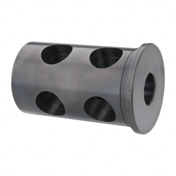 Interstate - 1" ID, 2-1/2" OD, 4" Length Under Head, Type J Lathe Tool Holder Bushing - Type J, 0.333 Inch Thick Head - Exact Tooling