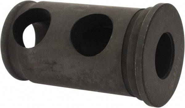 Interstate - 5/8" ID, 1-1/4" OD, 2-1/8" Length Under Head, Type J Lathe Tool Holder Bushing - 3/16" Head Thickness - Exact Tooling