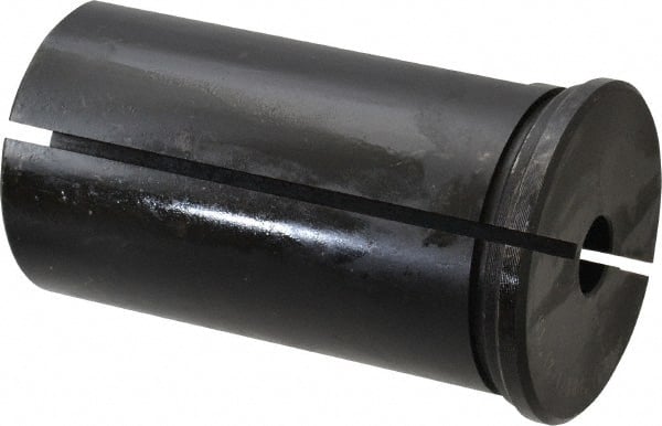 Interstate - 1/2" ID, 2" OD, 3-1/2" Length Under Head, Type B Lathe Tool Holder Bushing - Type B, 0.295 Inch Thick Head - Exact Tooling