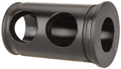 Interstate - 7/8" ID, 1-1/2" OD, 2-1/2" Length Under Head, Type J Lathe Tool Holder Bushing - 3/16" Head Thickness - Exact Tooling