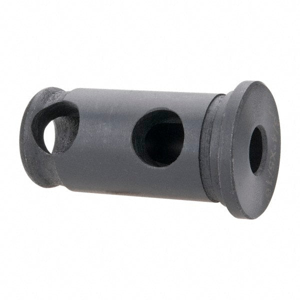 Interstate - 5/16" ID, 3/4" OD, 1-1/2" Length Under Head, Type J Lathe Tool Holder Bushing - 3/16" Head Thickness - Exact Tooling