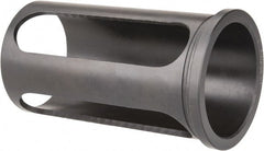 Interstate - 2-1/4" ID, 2-1/2" OD, 4-1/2" Length Under Head, Type C Lathe Tool Holder Bushing - 4-1/8" Slot Length - Exact Tooling