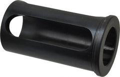 Interstate - 1-3/4" ID, 2-1/2" OD, 4-1/2" Length Under Head, Type C Lathe Tool Holder Bushing - 4-1/8" Slot Length - Exact Tooling