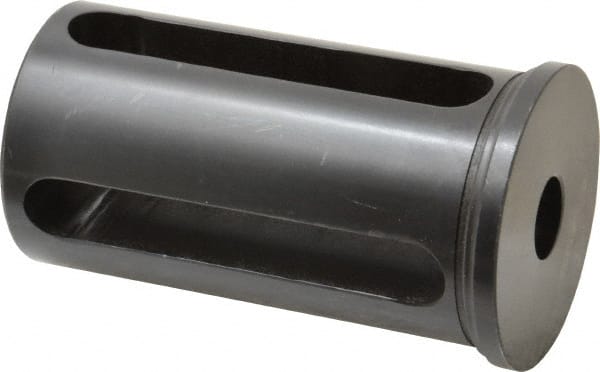 Interstate - 3/4" ID, 2-1/2" OD, 4-1/2" Length Under Head, Type C Lathe Tool Holder Bushing - 4-1/8" Slot Length - Exact Tooling