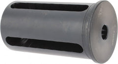 Interstate - 5/8" ID, 2-1/2" OD, 4-1/2" Length Under Head, Type C Lathe Tool Holder Bushing - 4-1/8" Slot Length - Exact Tooling
