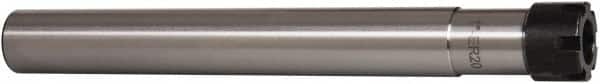 Interstate - 0.039" to 0.512" Capacity, Straight Shank, ER20 Collet Chuck - 1" Shank Diam - Exact Tooling