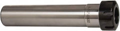 Interstate - 1" Projection, Straight Shank, ER32 Collet Chuck - 6.2" OAL, 1-1/2" Shank Diam - Exact Tooling