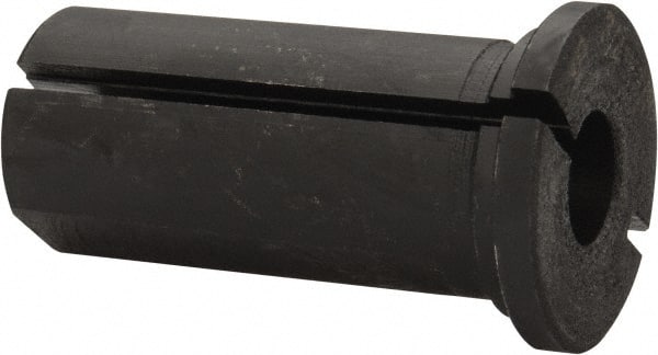 Interstate - 3/8" ID, 3/4" OD, 1-1/2" Length Under Head, Type B Lathe Tool Holder Bushing - Type B, 0.19 Inch Thick Head - Exact Tooling