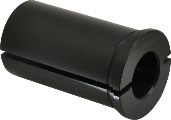 Interstate - 1" ID, 1-3/4" OD, 3" Length Under Head, Type B Lathe Tool Holder Bushing - Type B, 0.295 Inch Thick Head - Exact Tooling