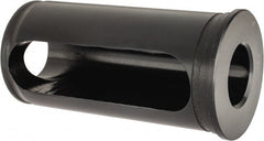 Interstate - 1" ID, 2" OD, 4" Length Under Head, Type C Lathe Tool Holder Bushing - 5/16" Head Thickness, 3-5/8" Slot Length - Exact Tooling