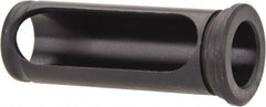 Interstate - 3/4" ID, 1" OD, 2-3/4" Length Under Head, Type C Lathe Tool Holder Bushing - 3/16" Head Thickness, 2-3/8" Slot Length - Exact Tooling