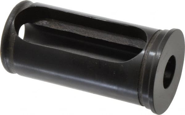 Interstate - 3/4" ID, 1-3/4" OD, 3-1/2" Length Under Head, Type C Lathe Tool Holder Bushing - 3/16" Head Thickness, 3-1/8" Slot Length - Exact Tooling