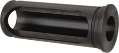 Interstate - 3/4" ID, 1-1/4" OD, 3-1/4" Length Under Head, Type C Lathe Tool Holder Bushing - 3/16" Head Thickness, 2-7/8" Slot Length - Exact Tooling