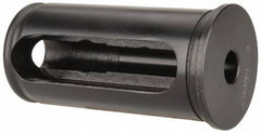 Interstate - 1/2" ID, 1-3/4" OD, 3-1/2" Length Under Head, Type C Lathe Tool Holder Bushing - 3/16" Head Thickness, 3-1/8" Slot Length - Exact Tooling
