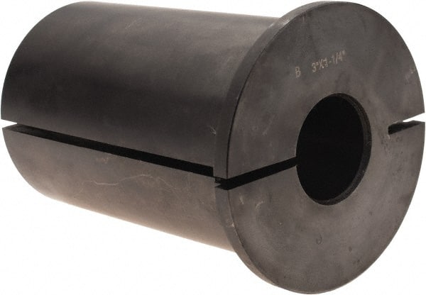 Interstate - 1-1/4" ID, 3" OD, 4-1/2" Length Under Head, Type B Lathe Tool Holder Bushing - Type B, 0.365 Inch Thick Head - Exact Tooling