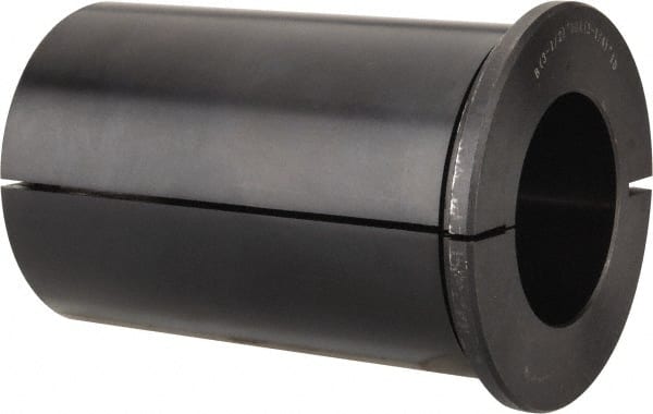 Interstate - 2-1/4" ID, 3-1/2" OD, 5-1/4" Length Under Head, Type B Lathe Tool Holder Bushing - Type B, 0.365 Inch Thick Head - Exact Tooling