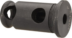 Interstate - 1/4" ID, 3/4" OD, 1-1/2" Length Under Head, Type J Lathe Tool Holder Bushing - 3/16" Head Thickness - Exact Tooling