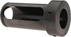 Interstate - 1-1/4" ID, 1-3/4" OD, 3-1/2" Length Under Head, Type Z Lathe Tool Holder Bushing - 3/4" Head Thickness, 3-1/8" Slot Length - Exact Tooling