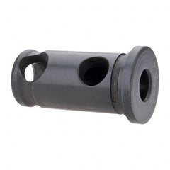Interstate - 3/8" ID, 3/4" OD, 1-1/2" Length Under Head, Type J Lathe Tool Holder Bushing - 3/16" Head Thickness - Exact Tooling
