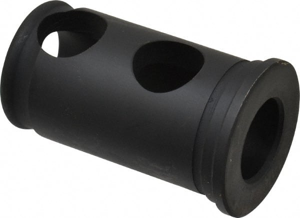 Interstate - 3/4" ID, 1-1/4" OD, 2-1/8" Length Under Head, Type J Lathe Tool Holder Bushing - 3/16" Head Thickness - Exact Tooling