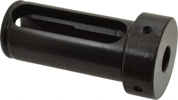 Interstate - 5/8" ID, 1-1/2" OD, 3-1/4" Length Under Head, Type Z Lathe Tool Holder Bushing - 3/4" Head Thickness, 2-7/8" Slot Length - Exact Tooling
