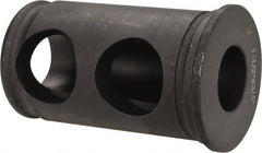 Interstate - 3/4" ID, 1-1/2" OD, 2-1/2" Length Under Head, Type J Lathe Tool Holder Bushing - 3/16" Head Thickness - Exact Tooling