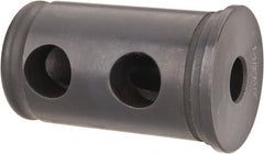 Interstate - 1/2" ID, 1-1/2" OD, 2-1/2" Length Under Head, Type J Lathe Tool Holder Bushing - 3/16" Head Thickness - Exact Tooling
