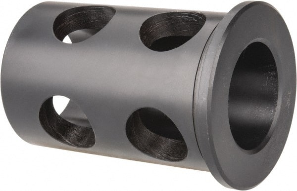 Interstate - 2" ID, 3" OD, 4-1/2" Length Under Head, Type J Lathe Tool Holder Bushing - Type J, 0.365 Inch Thick Head - Exact Tooling