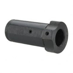 Interstate - 1" ID, 1-1/2" OD, 3-5/32" Length Under Head, Type LBF Lathe Tool Holder Bushing - 5/8" Head Thickness - Exact Tooling