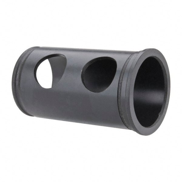 Interstate - 1-3/4" ID, 2" OD, 3-1/2" Length Under Head, Type J Lathe Tool Holder Bushing - 3/16" Head Thickness - Exact Tooling