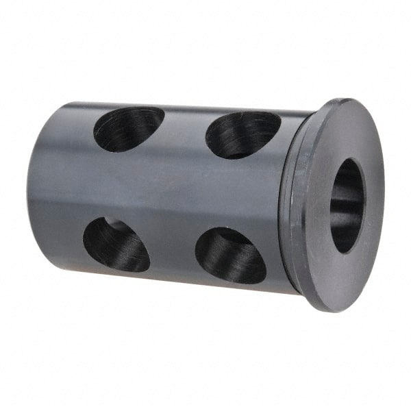 Interstate - 1-1/4" ID, 2-1/2" OD, 4" Length Under Head, Type J Lathe Tool Holder Bushing - Type J, 0.333 Inch Thick Head - Exact Tooling