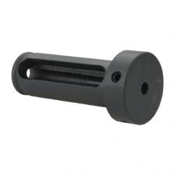 Interstate - 1/4" ID, 1" OD, 2-3/4" Length Under Head, Type Z Lathe Tool Holder Bushing - 1/2" Head Thickness, 2-3/8" Slot Length - Exact Tooling