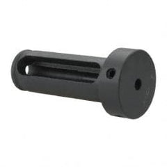 Interstate - 1/4" ID, 1" OD, 2-3/4" Length Under Head, Type Z Lathe Tool Holder Bushing - 1/2" Head Thickness, 2-3/8" Slot Length - Exact Tooling