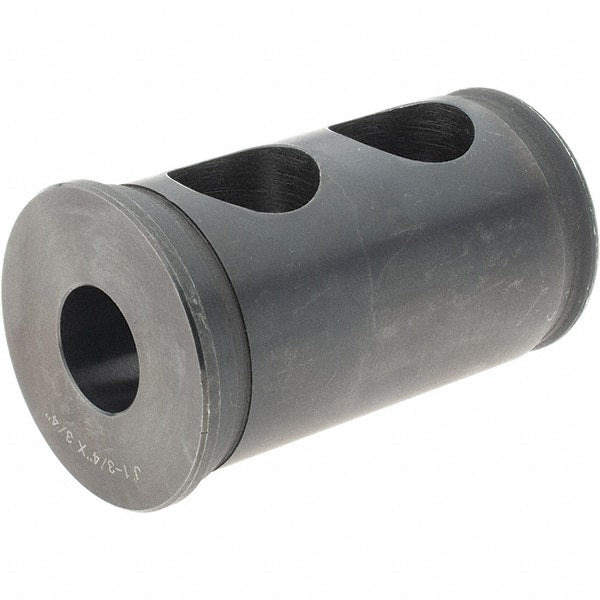 Interstate - 3/4" ID, 1-3/4" OD, 3" Length Under Head, Type J Lathe Tool Holder Bushing - 3/16" Head Thickness - Exact Tooling