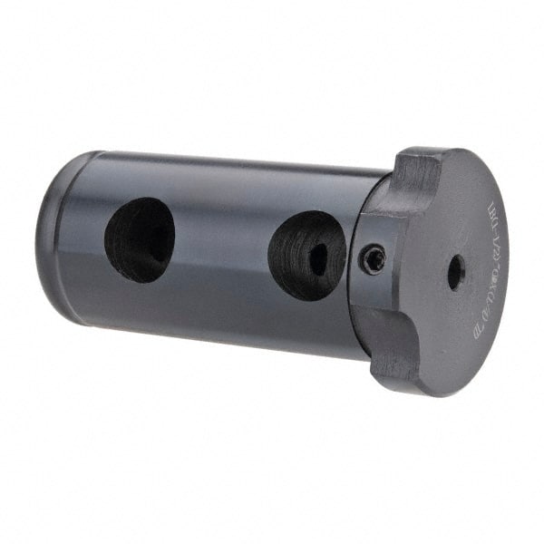 Interstate - 1/4" ID, 1-1/2" OD, 3-1/8" Length Under Head, Type LB Lathe Tool Holder Bushing - 3/8" Head Thickness - Exact Tooling