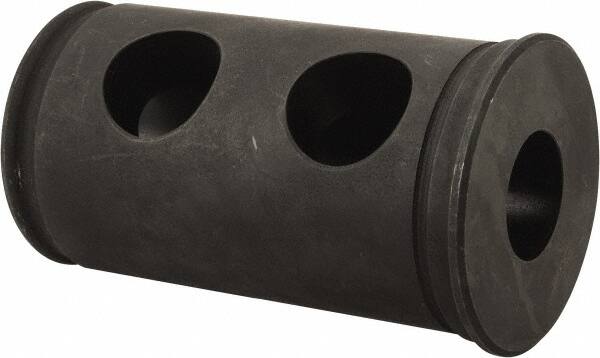 Interstate - 7/8" ID, 2" OD, 3-1/2" Length Under Head, Type J Lathe Tool Holder Bushing - 3/16" Head Thickness - Exact Tooling