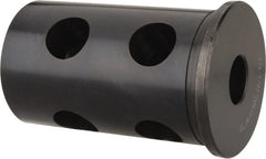 Interstate - 7/8" ID, 2-1/2" OD, 4" Length Under Head, Type J Lathe Tool Holder Bushing - Type J, 0.333 Inch Thick Head - Exact Tooling