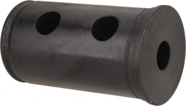 Interstate - 5/8" ID, 2" OD, 3-1/2" Length Under Head, Type J Lathe Tool Holder Bushing - 3/16" Head Thickness - Exact Tooling