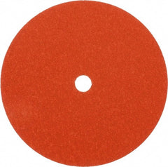 Norton - 9-1/8" Diam 7/8" Hole 50 Grit Fiber Disc - Ceramic, Series R980P - Exact Tooling