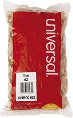 UNIVERSAL - 2-1/2" Circumference, 1/4" Wide, Standard Office Rubber Band Strapping - 490 Pieces - Exact Tooling