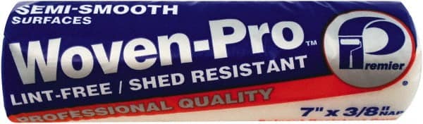 Premier Paint Roller - 3/8" Nap, 18" Wide Paint Roller Cover - Semi-Smooth Texture, Polyester - Exact Tooling